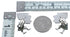 Katchina Sterling Silver Clip On Hopi Earrings BX120278